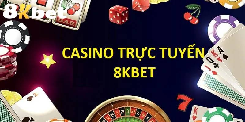 Một số tựa game hot tại sảnh casino nhà cái 8KBET