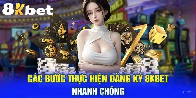 Nhấn vào xác nhận để hoàn tất quy trình đăng ký 8KBET